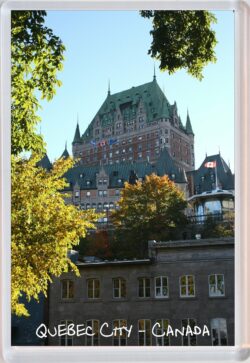 Quebec - Canada - Jumbo Fridge Magnet Souvenir Gift Present (c)