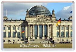 Reichstag - Berlin - Germany - Jumbo Fridge Magnet Souvenir Gift Present
