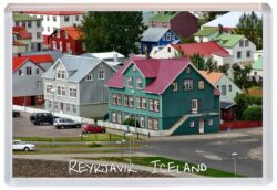 Reykjavik - Iceland - Jumbo Fridge Magnet Souvenir Gift Present