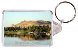 River Nile - Egypt - Double Sided Large Keyring Key Fob Chain Ring Gift Present Souvenir
