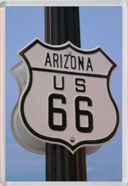 Route 66 - Arizona - USA - Jumbo Fridge Magnet Souvenir Gift Present