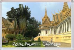 Royal Palace - Cambodia - Jumbo Fridge Magnet Souvenir Gift Present