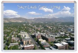 Salt Lake City - Utah - USA - Jumbo Fridge Magnet Souvenir Gift Present