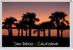 San Diego - California - USA - Jumbo Fridge Magnet Souvenir Gift Present