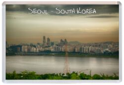 Seoul - South Korea - Jumbo Fridge Magnet Souvenir Gift Present (a)
