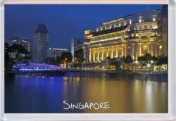 Singapore - Jumbo Fridge Magnet Souvenir Gift Present (a)