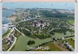 Singapore - Jumbo Fridge Magnet Souvenir Gift Present (c)