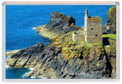 St Just - Tin Mine - Cornwall - Jumbo Fridge Magnet Souvenir Gift Present