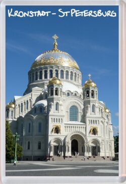 Kronshtadt - St Petersburg - Jumbo Fridge Magnet Souvenir Gift