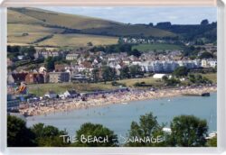 Swanage - Dorset - Jumbo Fridge Magnet Souvenir Gift Present D1