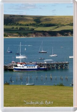 Swanage - Dorset - Jumbo Fridge Magnet Souvenir Gift Present D4