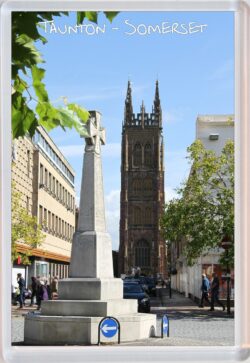 Taunton - Somerset - Jumbo Fridge Magnet Souvenir Gift Present (a)