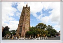 Taunton - Somerset - Jumbo Fridge Magnet Souvenir Gift Present (c)
