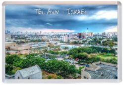 Tel Aviv - Israel - Jumbo Fridge Magnet Souvenir Gift Present