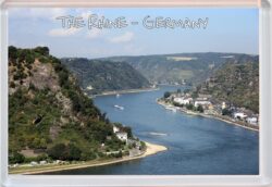 The Rhine - Germany - Jumbo Fridge Magnet Souvenir Gift Present