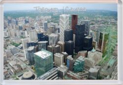 Toronto - Canada - Jumbo Fridge Magnet Souvenir Gift Present (b)