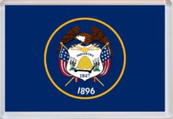 Utah - USA State Flag - Jumbo Fridge Magnet Souvenir Gift Present
