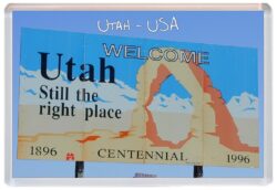 Utah - USA - Jumbo Fridge Magnet Souvenir Gift Present