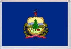 Vermont - USA State Flag - Jumbo Fridge Magnet Souvenir Gift Present