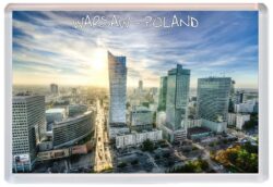 Warsaw - Poland - Jumbo Fridge Magnet Souvenir Gift Present (b)