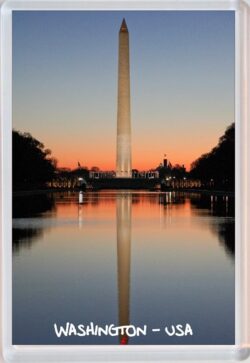 Washington - USA - Jumbo Fridge Magnet Souvenir Gift Present