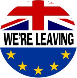 We're Leaving - (TWO PACK) - Car Bumper / Laptop / Window / Decal / Sticker