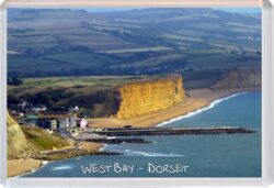 West Bay - Dorset - Jumbo Fridge Magnet Souvenir Gift Present D2