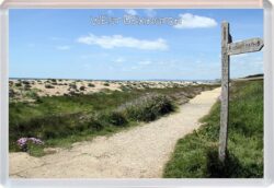 West Bexington - Jurassic Coast - Dorset - Jumbo Fridge Magnet Souvenir Gift Present D1