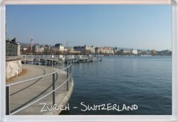 Zurich - Switzerland - Jumbo Fridge Magnet Souvenir Gift