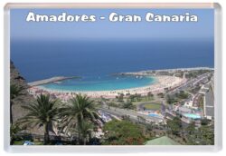 Amadores - Gran Canaria - Spain - Jumbo Fridge Magnet Souvenir Gift Present G1
