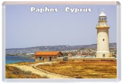 Paphos - Cyprus - Jumbo Fridge Magnet Souvenir Gift Present G1