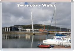 Swansea - Wales - Jumbo Fridge Magnet Souvenir Gift Present G1