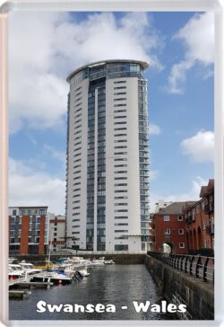 Swansea - Wales - Jumbo Fridge Magnet Souvenir Gift Present G3