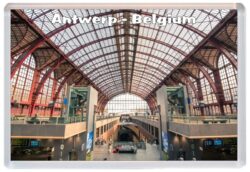 Antwerp - Belgium - Fridge Magnet Gift Souvenir Present