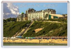 Bournemouth - Dorset - Jumbo Fridge Magnet Souvenir Gift Present Beach J2