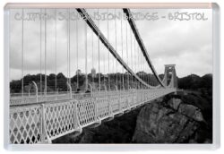 Clifton Suspension Bridge - Bristol - Jumbo Fridge Magnet Souvenir Gift Present Beach J1