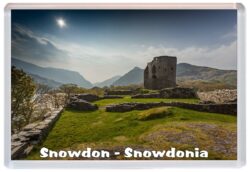 Snowdon - Snowdonia - Wales - Jumbo Fridge Magnet Souvenir Gift Present C1