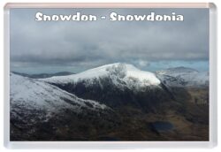 Snowdon - Snowdonia - Wales - Jumbo Fridge Magnet Souvenir Gift Present C3