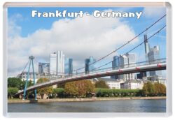 Frankfurt - Germany - Jumbo Fridge Magnet Souvenir Gift Present C1