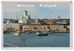 Helsinki - Finland - Jumbo Fridge Magnet Souvenir Gift Present C5