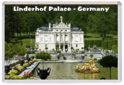 Linderhof Palace - Germany - Jumbo Fridge Magnet Souvenir Gift Present C1