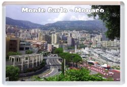 Monte Carlo - Monaco - Jumbo Fridge Magnet Souvenir Gift Present C5