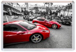 Monte Carlo - Monaco - Jumbo Fridge Magnet Souvenir Gift Present C6