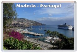 Madeira - Portugal - Jumbo Fridge Magnet Souvenir Gift Present C2