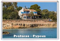 Protaras - Cyprus - Jumbo Fridge Magnet Souvenir Gift Present A2