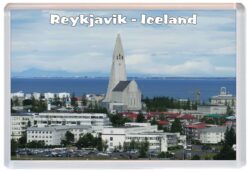 Reykjavik - Iceland - Jumbo Fridge Magnet Souvenir Gift Present C3