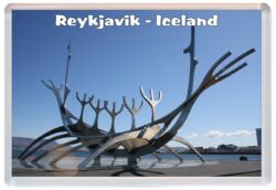 Reykjavik - Iceland - Jumbo Fridge Magnet Souvenir Gift Present C4