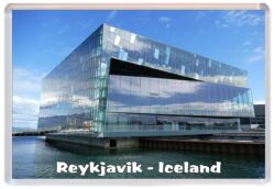 Reykjavik - Iceland - Jumbo Fridge Magnet Souvenir Gift Present C1