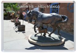 Santa Fe - New Mexico - USA - Jumbo Fridge Magnet Souvenir Gift Present M1