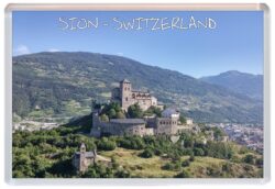 Sion - Switzerland - Jumbo Fridge Magnet Souvenir Gift K1